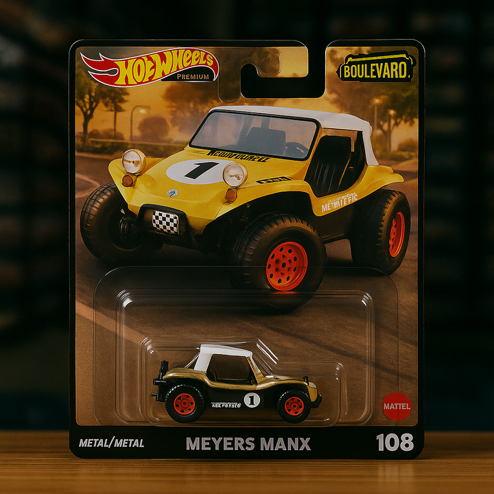 🏝️ Meyers Manx – Hot Wheels Premium (Boulevard Series #108)