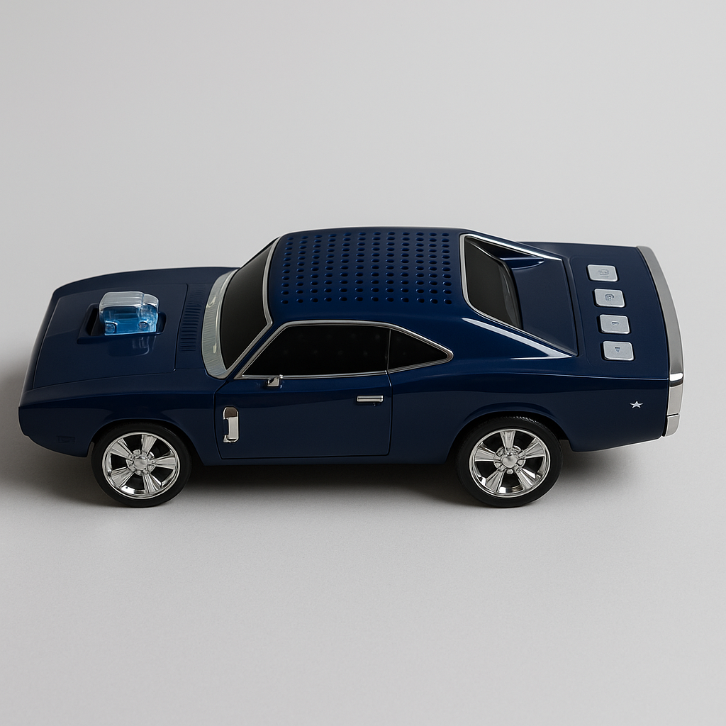 Car-Shaped Premium Bluetooth Speaker – Deep Bass, FM Radio & More