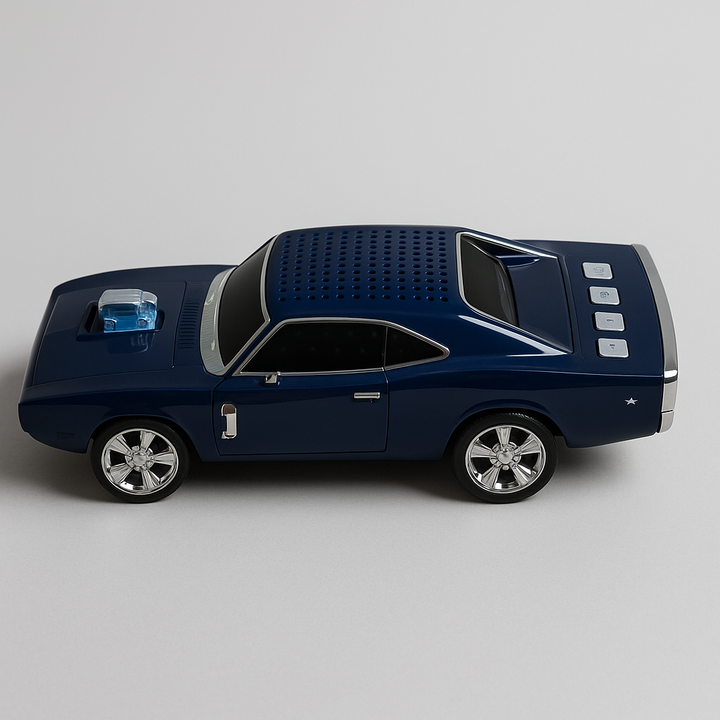 Car-Shaped Premium Bluetooth Speaker – Deep Bass, FM Radio & More
