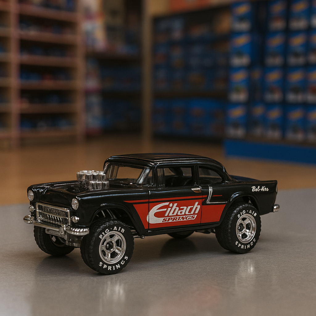 🔴⚫ BIG-AIR™ BEL-AIR™ – Eibach Performance Edition  Hot Wheels Premium | HW Speed Graphics Series (5/5)
