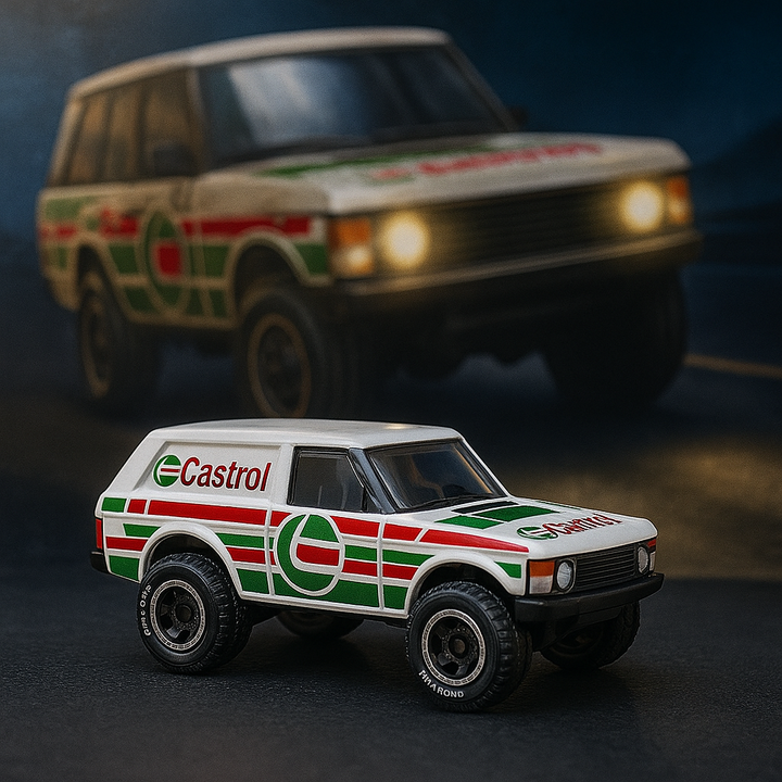 🟢⚪🔴 Range Rover Classic – Castrol Edition  Hot Wheels Premium | HW Speed Graphics Series (2/5)