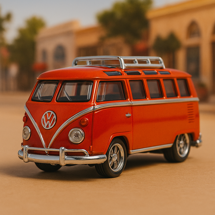 🧡 1967 Volkswagen Samba Bus – Hot Wheels Premium (Boulevard Series #114)