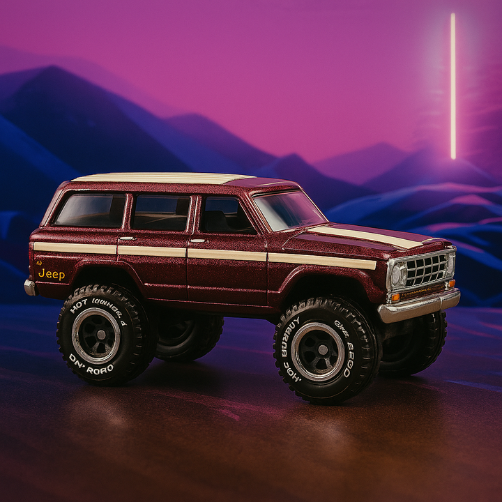 🛻 1988 Jeep Wagoneer – Hot Wheels Premium (Tubular Trucks Series #5/5)