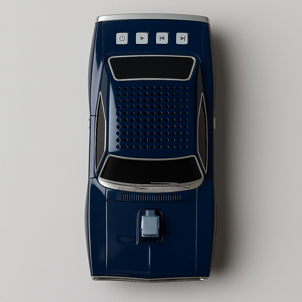 Car-Shaped Premium Bluetooth Speaker – Deep Bass, FM Radio & More