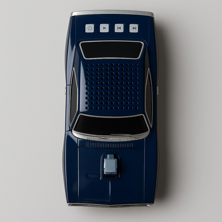 Car-Shaped Premium Bluetooth Speaker – Deep Bass, FM Radio & More