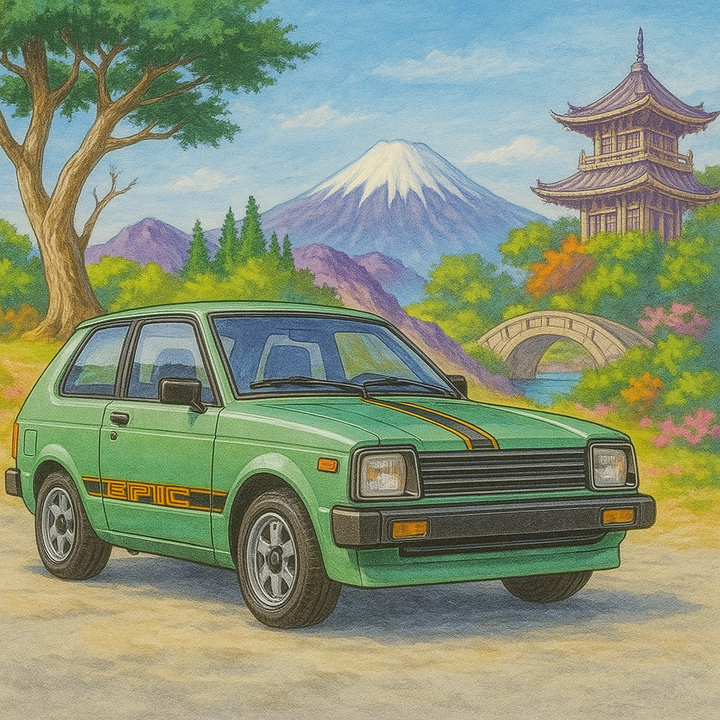 🚗 1981 Toyota Starlet KP61 – Hot Wheels J-Imports 🇯🇵 (Japanese Series #3/5)