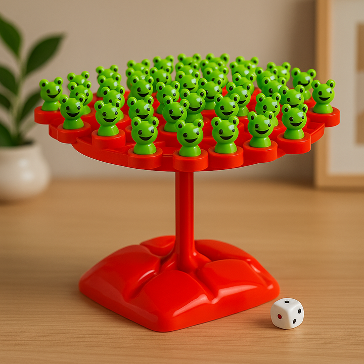 🐸 Frog Balance Game – Montessori Educational Toy for Kids